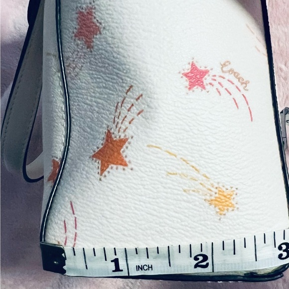 NWOT Coach Alice Satchel LIMITED EDITION Shooting Star Print Bag! - Picture 8 of 16